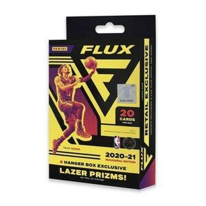 2020-21 Panini FLUX NBA Basketball Trading Cards Hanger Box